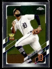 2021 Topps Chrome #22 Willi Castro Card Detroit Tigers