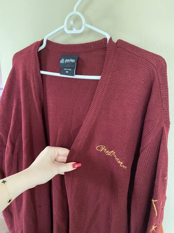 Gryffindor Cosplay Cordón Chaqueta Larga Abrigo Sudadera con Capucha Fiesta Sudadera con Capucha Foto 4 de 4