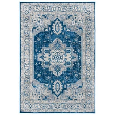 SAFAVIEH Brentwood Collection BNT851N Navy / Grey Rug