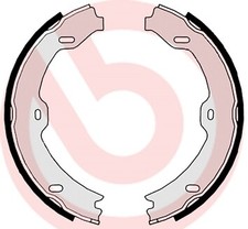 Rear BREMBO S 50 519 Brake Shoe Set, parking brake for MAYBACH,MERCEDES-BENZ