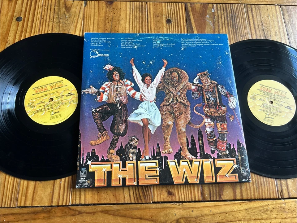 The Wiz - Original Movie Soundtrack Double Vinyl LP - 1978 - Image 2 of 3