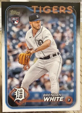 2024 Topps Series 1 Brendan White RC #8 Detroit Tigers