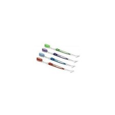 Orthodontic Toothbrushes x 4 V Trim Double-Ended 4 Colour Pack by