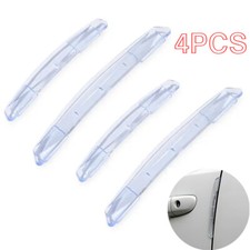 4pcsset Clear Car Door Edge-scratch Anti-collision Protector Guard Strip Cover