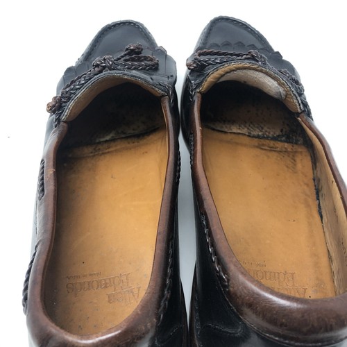 Allen Edmonds Leder Quaste Halbschuhe Slipper Schuhe Größe 13A - Bild 8 von 9