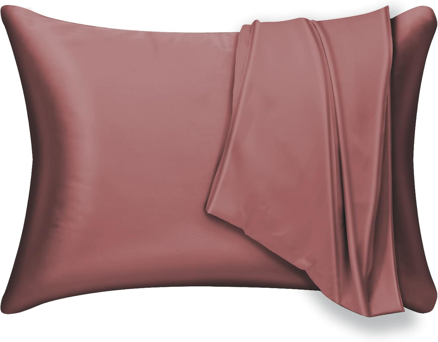 Mulberry Silk Pillowcase 2 Pack for Hair and Skin,with Hidden Zipper.Both Sides-image