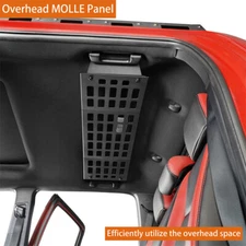 Double Cab Rear Overhead MOLLE Panel Steel For Toyota Tacoma 2016-2023 3rd Gen