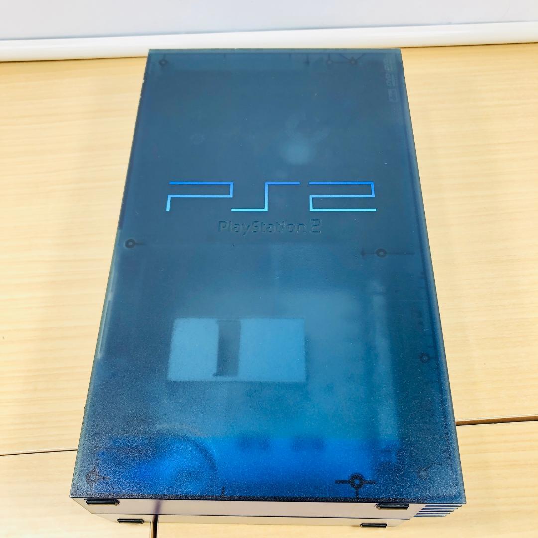 PlayStation2 - PS2 本体 SCPH-37000 オーシャンブルー ソフト付 SONY PlayStation PS2 SCPH-37000 Ocean Blue Console Black