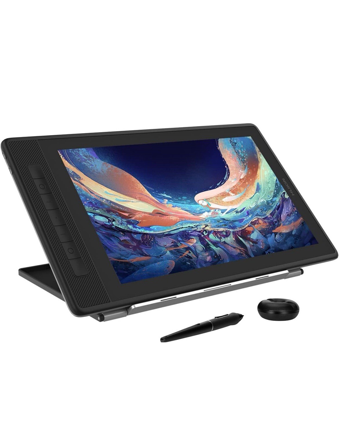 HUION Kamvas 13 PRO 2.5K écran de dessin QHD 13.3 pouces couleur noir reconditionné à neuf