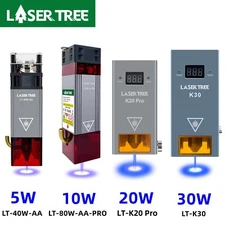 LASER TREE 30W 20W 10W Optical Power Laser Module Head for DIY Cutting Engraving