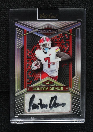 2023 Wild Card Alumination Draft Dontay Demus #AB-43