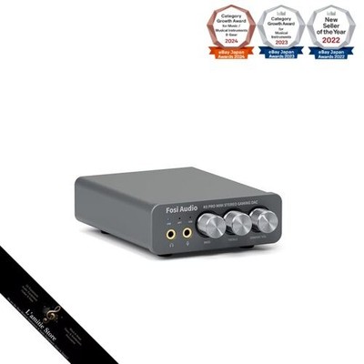 Fosi Audio K5 PRO DAC Kopfhörerverstärker mit Mikrofoneingang Mini HiFi Stereo