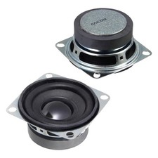 2 Pack 1.69" 8ohm 3w Full Range Speakers, DIY Speaker Kit O-shaped 2 "8ohm