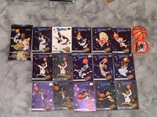 2 MICHAEL JORDAN 2026 Upper Deck Space Jam 30th Anniv. Card Set Of 15 & Mini Pop