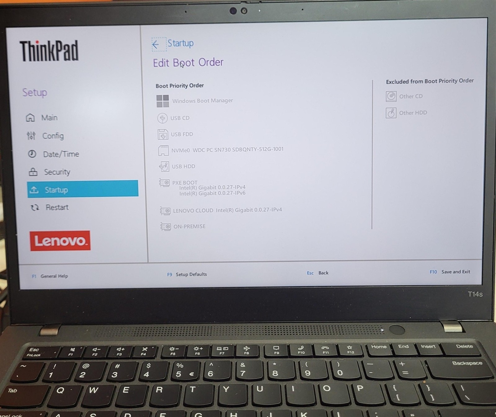 Lenovo ThinkPad T14s Gen 2, 14-Inch Laptop, with Intel Core i5-1145G7, Windows 11 Home