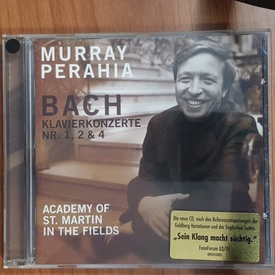 MURRAY PERAHIA js bach klavierkonzerte 1, 2 & 4 EX/EX (CD Album, Klassik) - Bild 1 von 4