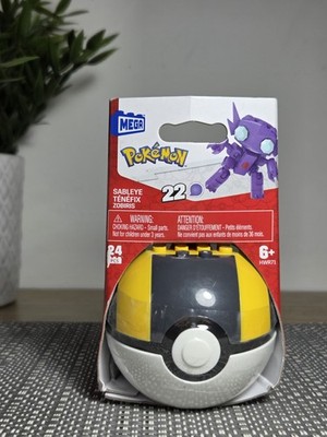 MEGA Construx Pokemon Sableye Series 22 HWR71 Building Set Neu in versiegelter Verpackung
