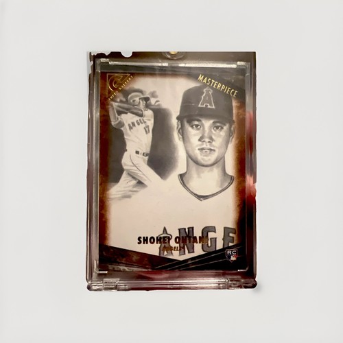 Shohei Ohtani [Orange] #M-30 2018 Topps Gallery Masterpiece card