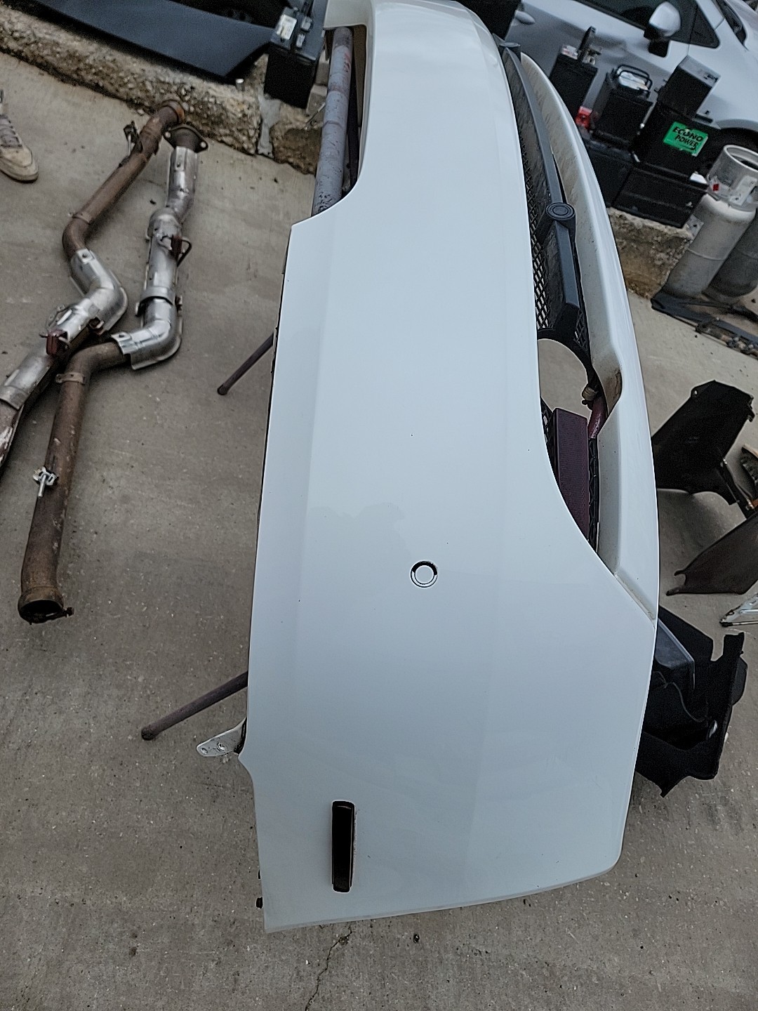 2011 Aston Martin DB9 Rear Bumper Cover W/ Lights & Sensors Oem