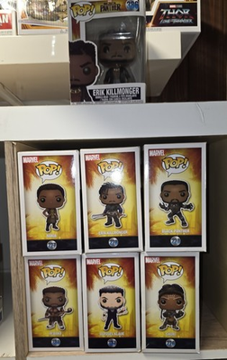 #ad #ad LOTTO FUNKO POP BLACK PANTHER EUR 135.00