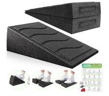 Slant Board for Calf Stretching, 5 Adjustable Angles Incline Board for Squat ...