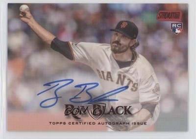 2019 Topps Stadium Club Red Foil 49/50 Ray Black #SCA-RB Rookie Auto RC w5b