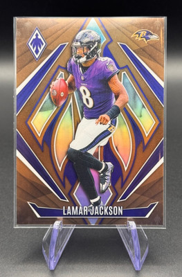 2024 Panini Phoenix Lamar Jackson #102 Bronze /75 Baltimore Ravens