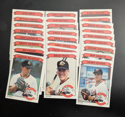 1989 Charlotte Knights AA Chicago Cubs - You Pick 1 - Only $1 Shipping