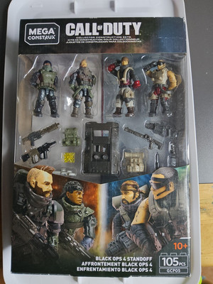 NEW 2018 Mega Construx Call Of Duty Black Ops 4 Standoff 105pcs GCP05 RARE   