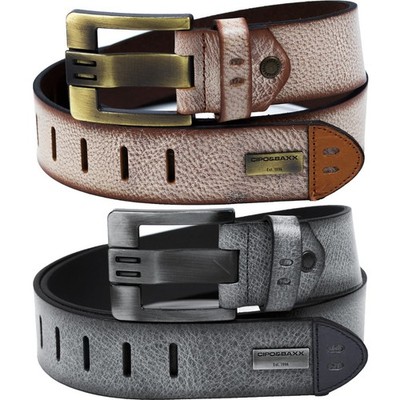 Cipo & Baxx Herren Echtleder Ledergürtel Echt Leder Gürtel Belt Genuine Leather