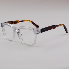 Thick Acetate Square Reading Glasses Men Women Fashion Eyeglasses Frames Retro