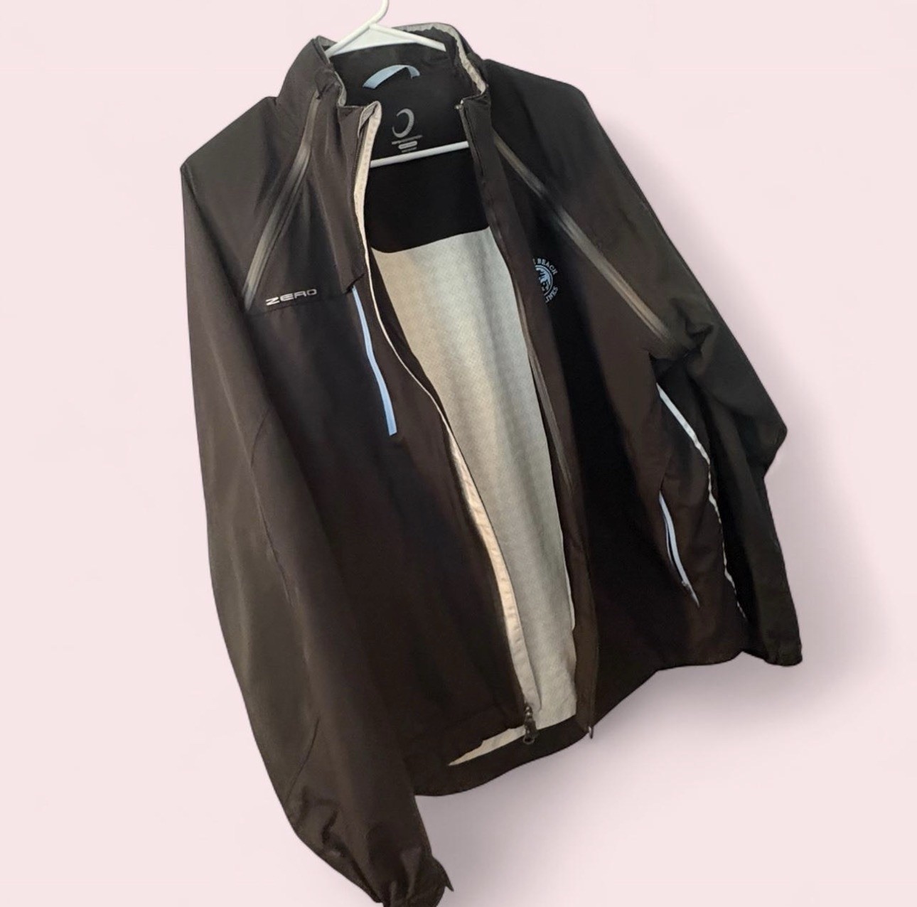 Pebble Beach Zero Restriction Black Windbreaker J… - image 2