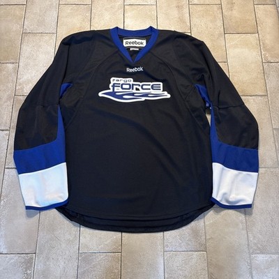Fargo Force Reebok Maska USHL Tier 1 Junior Juniors Ice Hockey Jersey Mens XL ND