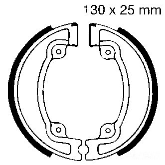 Bremsbacken EBC Y528G Vorne Für Yamaha DT 400 MX 250 XT 500 S DT400 MX250 XT500 | EBay