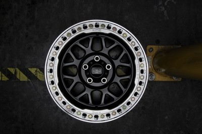 KMC KM235 Grenade Crawl Beadlock 17x8.5 6x135 Satin Black Wheel 17