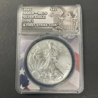 2021 ANACS MS70 Silver Eagle First Strike Coin Type 1