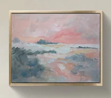 Original Impressionist Painting on 11 in x14 in Canvas - Signed by the Artist