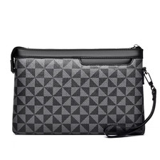 Luxury Designer Business Men Day Clutch High Quality PU Leather Money Pouch Bag 