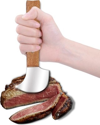 Fstcrt Rocker Messer, Einhand-adaptive Ausrüstung, Ulu Messer, gebogenes Messer