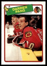 1988-89 O-Pee-Chee Darren Pang RC #51 VIEW SCAN