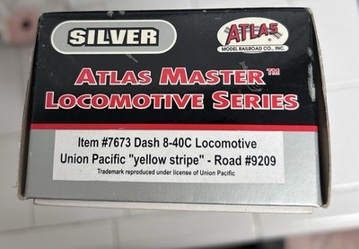 Atlas  Silver  HO GE C40-8 Dash 8-40C Union Pacific UP #9209 DC LED