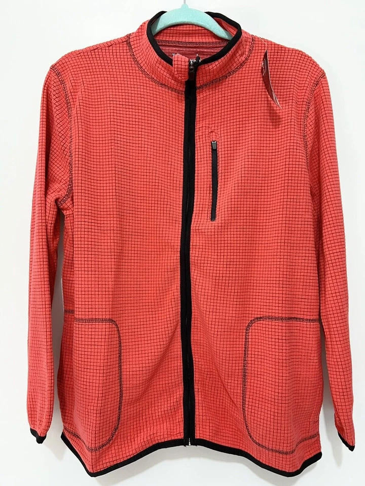 Jaqueta Xersion Big Boys tamanho MÉDIO HUSKY 10-12 peso médio zíper frontal nova com etiquetas - Imagem 2 de 4