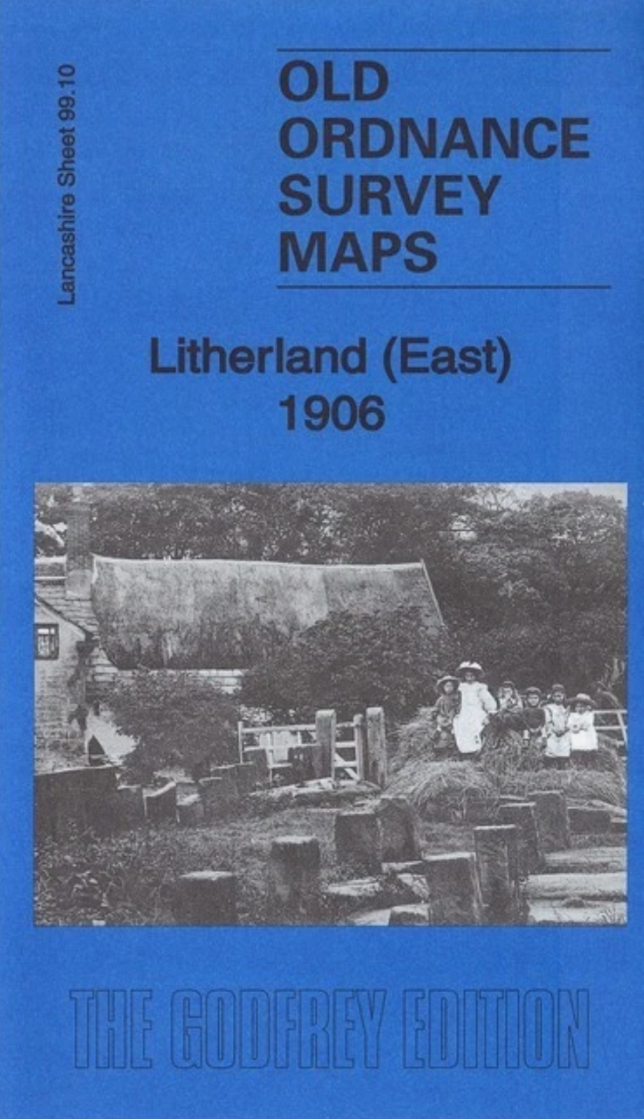 MAP OF Litherland (East) 1906 Lancashire Sheet 99.10 by Kay Parrott NEW