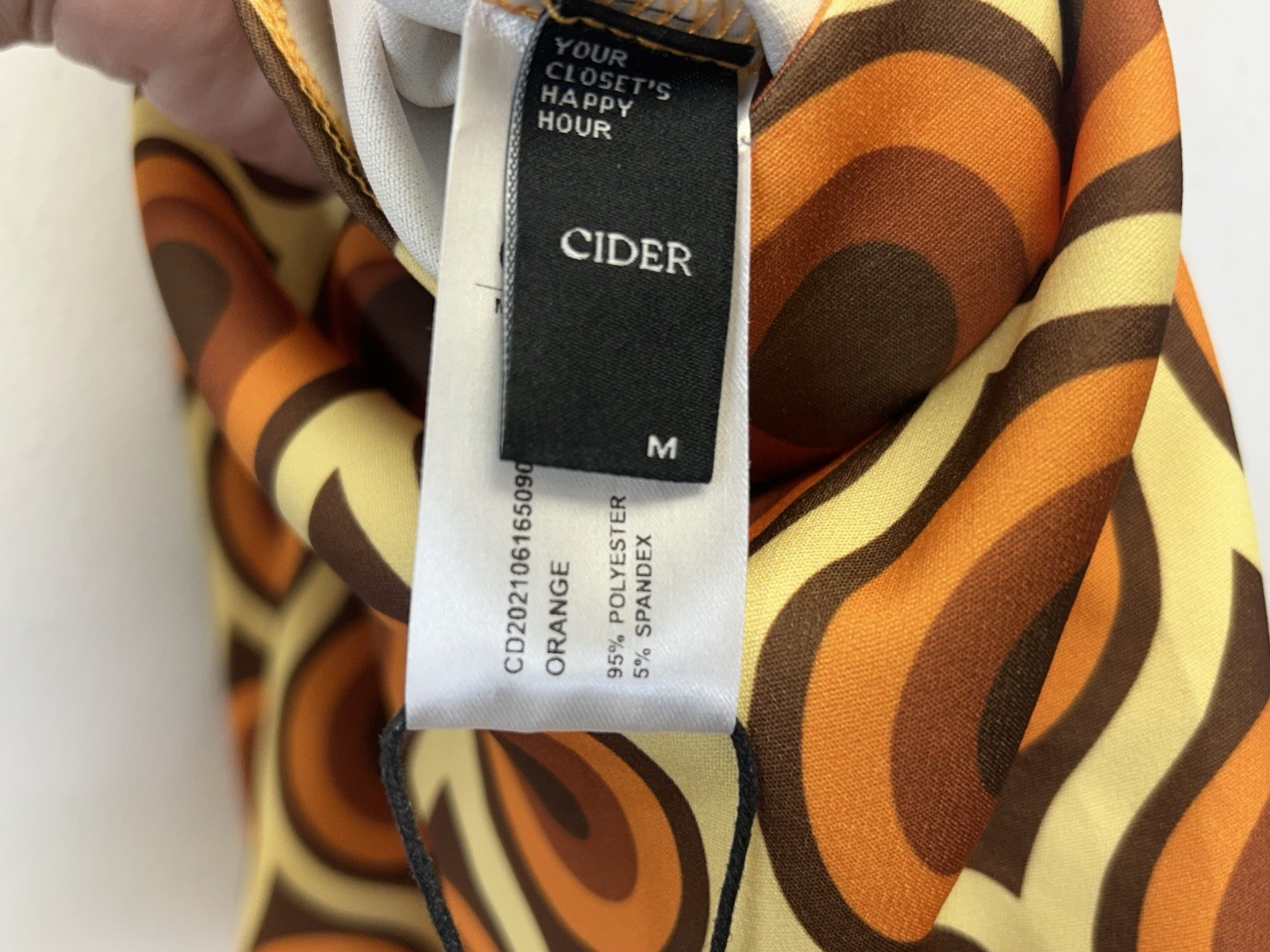 Cider Let's Groove Retro Patterned Mini Skirt Wom… - image 6