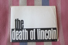 Rare Vintage The Death Of Lincoln Scholastic Packet: Posters Maps Photographs