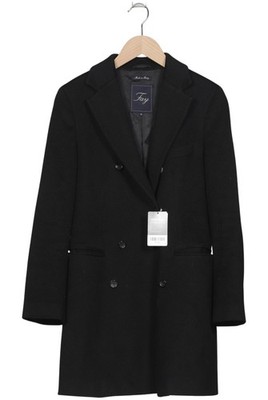 Fay Mantel Damen Jacke Parka Gr. M Schurwolle Schwarz #197fcgu