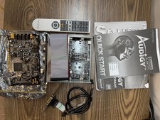 VINTAGE SOUND BLASTER SB0090 AUDIGY PLATINUM KIT WITH PANEL AND REMOTE