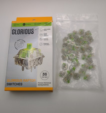 Glorious - Lubed Mechanical Keyboard 5-pin Hot Swappable Switches 36x