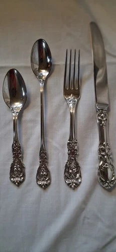 Reed and Barton Francis 1st Sterling Silver flatware, Vintage  Knife,...