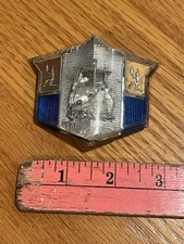 Oem 49 1950 1951 Plymouth Vintage Plastic Hood Ornament Boat Emblem 1950 1951